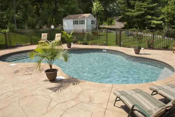 Concrete Pool Deck Repair in Madison