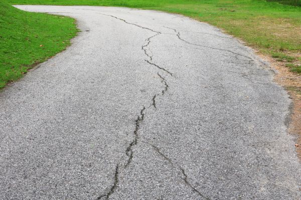 Cracked Driveway Restoration