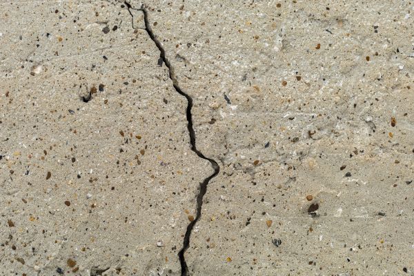 Cracked Basement Floor Repair in Madison